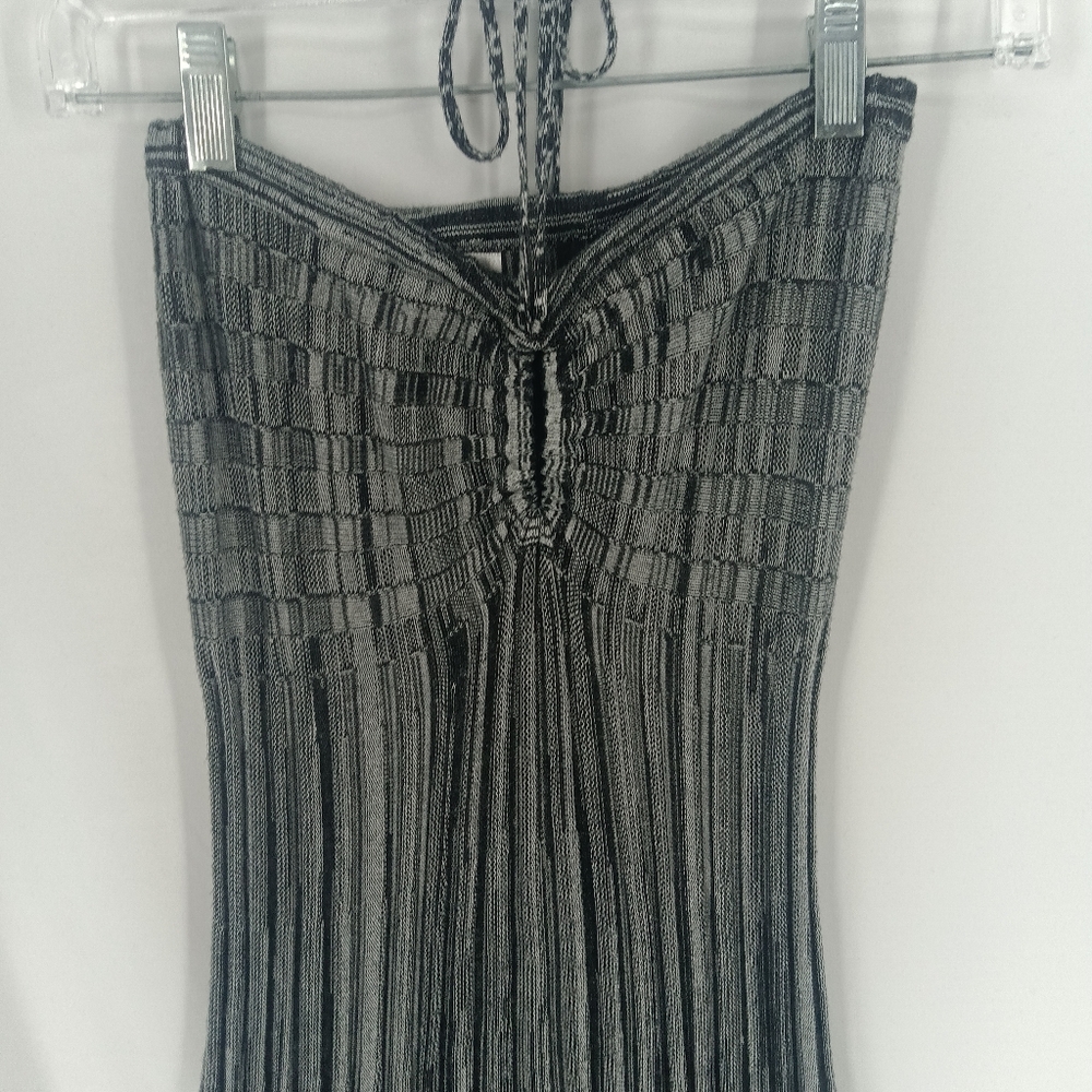 Free People Silvia Sweater Convertible Maxi Skirt Pleated Midi Dress Gray XS/TP - Picture 7 of 16